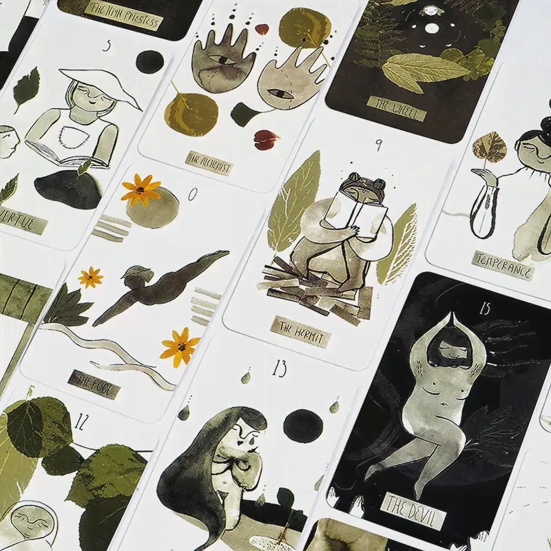 Будущий планер, Tarot G-X 'mas Elf, красивый Таро дикий ребенок, оракель, татуированные крылья, пророчество, гадания, колода игр (art.: 3920c183c9364)