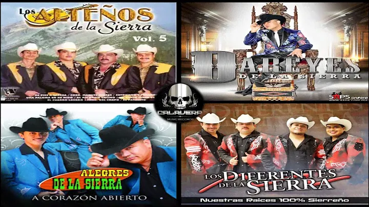 MIX de Cumbias de la Sierra -  Los Alteños VS Los Dareyes VS Los Alegres VS Otros