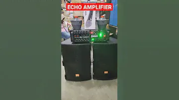 BHARAT ELECTRONICS BEST DJ SYSTEM DON DJ SYSTEM PRICE-15500 CHECKING 2 TOP 350 WATT AMPLIFIER ECHO