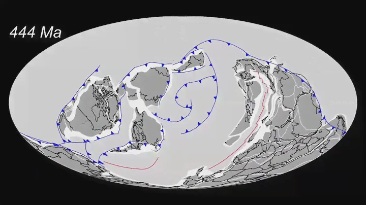 Plate Tectonics 750Ma to Today by CR Scotese
