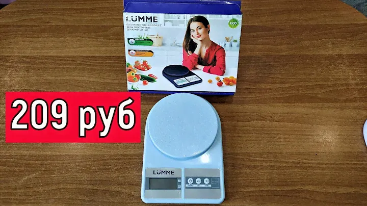 Весы кухонные LUMME LU 1345 электронные max 10 кг Обзор