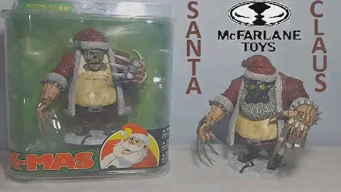 McFarlane Monsters Series 5 Twisted X-mas Santa Claus Review!