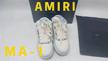 AMIRI MA-1 Blue/White Sneaker (Review)