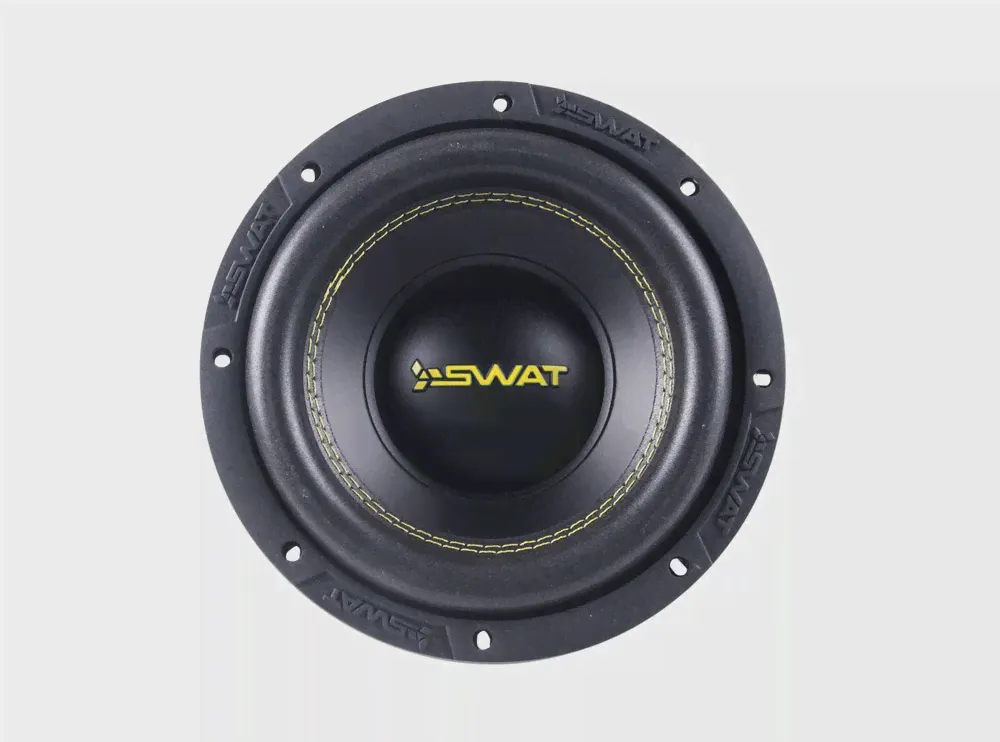 Сабвуфер автомобильный SWAT MAS-8 v2 (8"/20см/4om /RMS 300W), MAS-8 v2