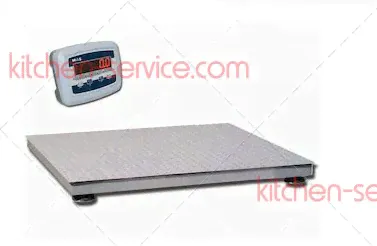 Весы платформенные PM4PЕ-1.5 1212 с индикатором на стойке MAS-0