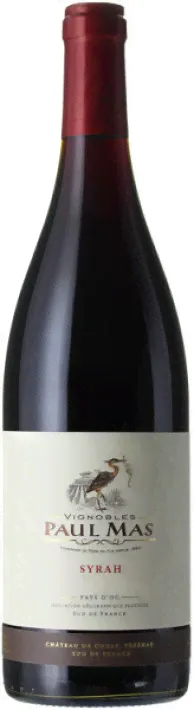 Вино красное сухое "Paul Mas" Syrah, Pays d'Oc IGP, 2020, 0.75 л-0