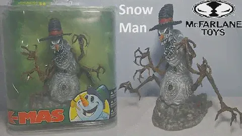 McFarlane Monsters Series 5 Twisted X-mas Snowman Review!