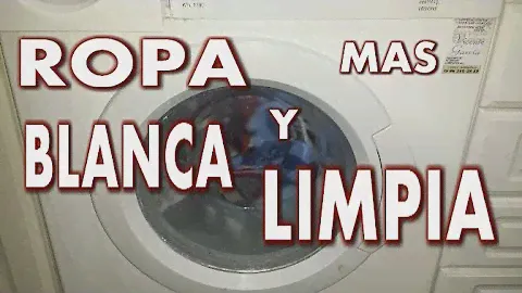 Ropa mucho mas blanca y limpia, truco buenisimo