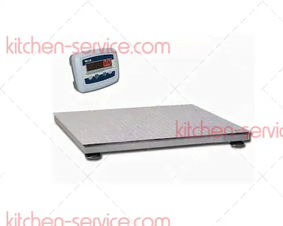 Весы платформенные PM4PЕ-0.6 1010 с индикатором на стойке MAS