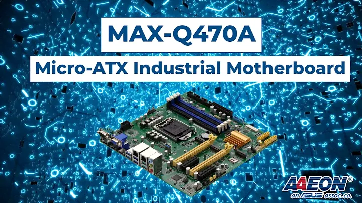 MAX-Q470A: Micro-ATX Industrial Motherboard with 10th Generation Intel® Core™ Processor