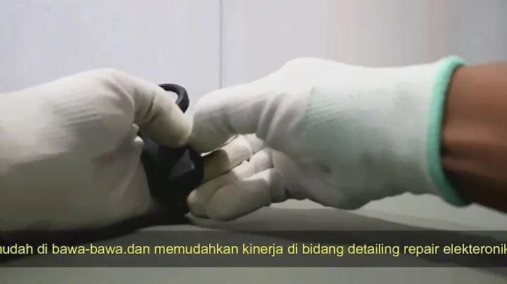 REVIEW KACA PEMBESAR PRO'SKIT MA -022-    HANDLED LED LIGH MAGNIFERWITH CURRENCY DETE -7656