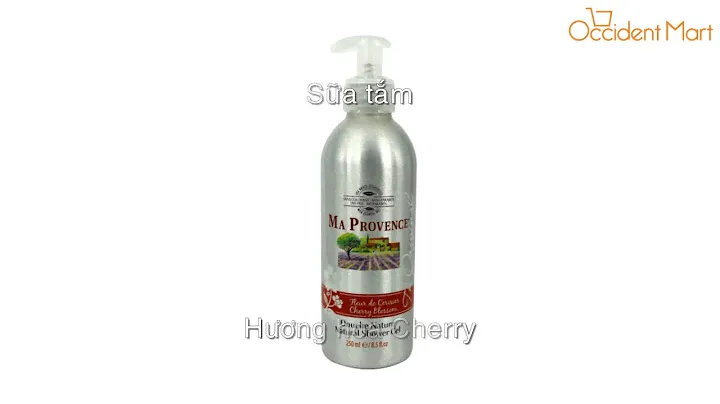 Sữa tắm Ma Provence - tinh dầu nước hoa Pháp