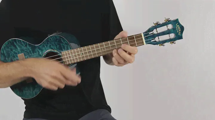 Lanikai QM-BLCET Blue Electric Tenor Ukulele | The Ukebug