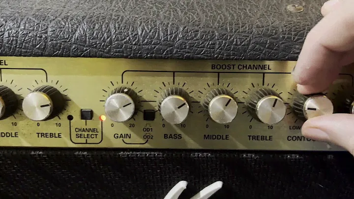 Marshall Valvestate 8080 High Gain Demo (same circuit as 8100)