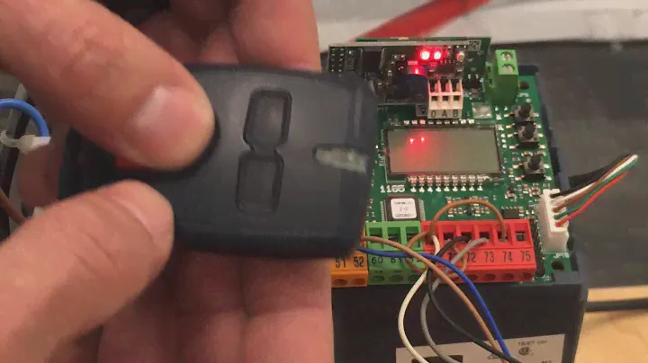 BFT Mitto - Adding new remote to a BFT operator