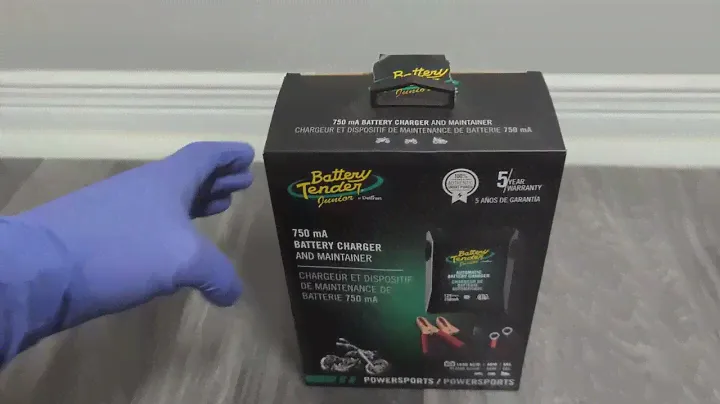 BATTERY TENDER JUNIOR CHARGER REVIEW 🔋 12V 750mA