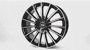 Jante aliaj MSW 30 BLACK FULL POLISHED - AnveloSHOP.ro