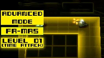 ADVANCED MODE: FA-MAS LEVEL 01 (Time Attack) - Metal Gear Solid: VR Missions (PS3)