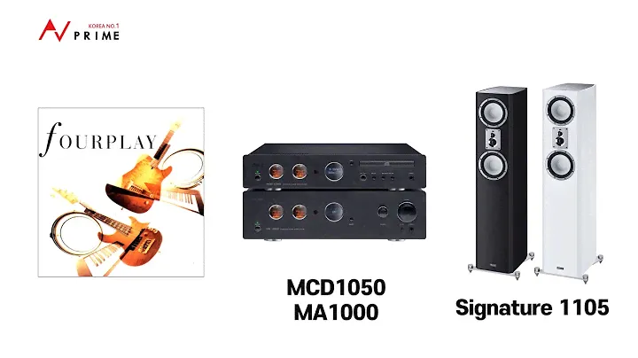 Chant, Fourplay, 마그낫 Magnat MA 1000 앰프, MCD 1050 CDP, 스피커는 시그너처 Signature 1105 speaker