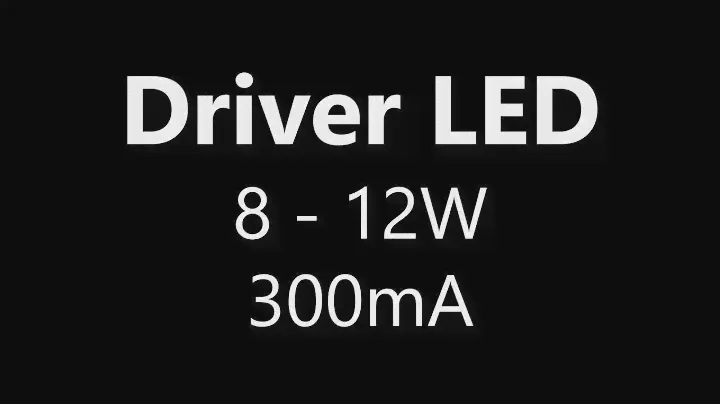 DRIVER LED 8 - 12W 300mA 24 - 42V  - leaderLED