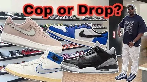 COP OR DROP: AIR JORDAN 3 CEMENT- NIKE A MA MANIERE AIR FORCE 1- AIR JORDAN 1 LOW OG GAME ROYAL