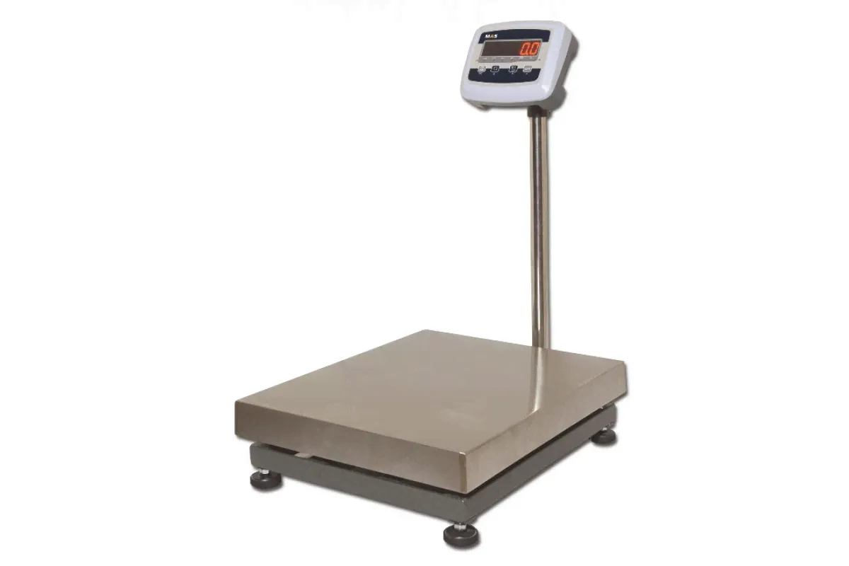 Весы MAS PM1E-150 электронные напольные до 150 кг платформа 45*60 см-0