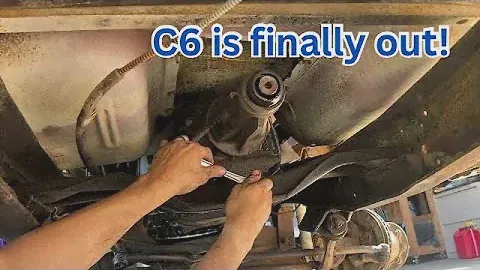 1974 F350-How to remove a C6 transmission