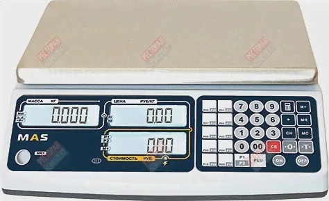 Весы торговые MAS MR1-30