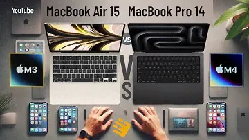 Apple MacBook Air 15 vs MacBook Pro 14 - spec review & comparison