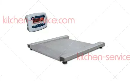 Весы платформенные низкопрофильные PM4RЕ-1.5 с индикатором на стойке MAS-0