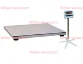Весы платформенные PM4PE-1.0 1010 с индикатором на стойке MAS