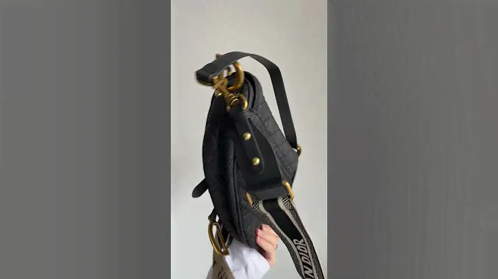 Christian Dior Saddle Bag in Ultra Matte Black ⏩️https://katystore.com.ua/ua/
