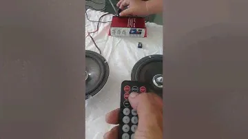 Demonstração Mini Amplificador Kinter Ma-120