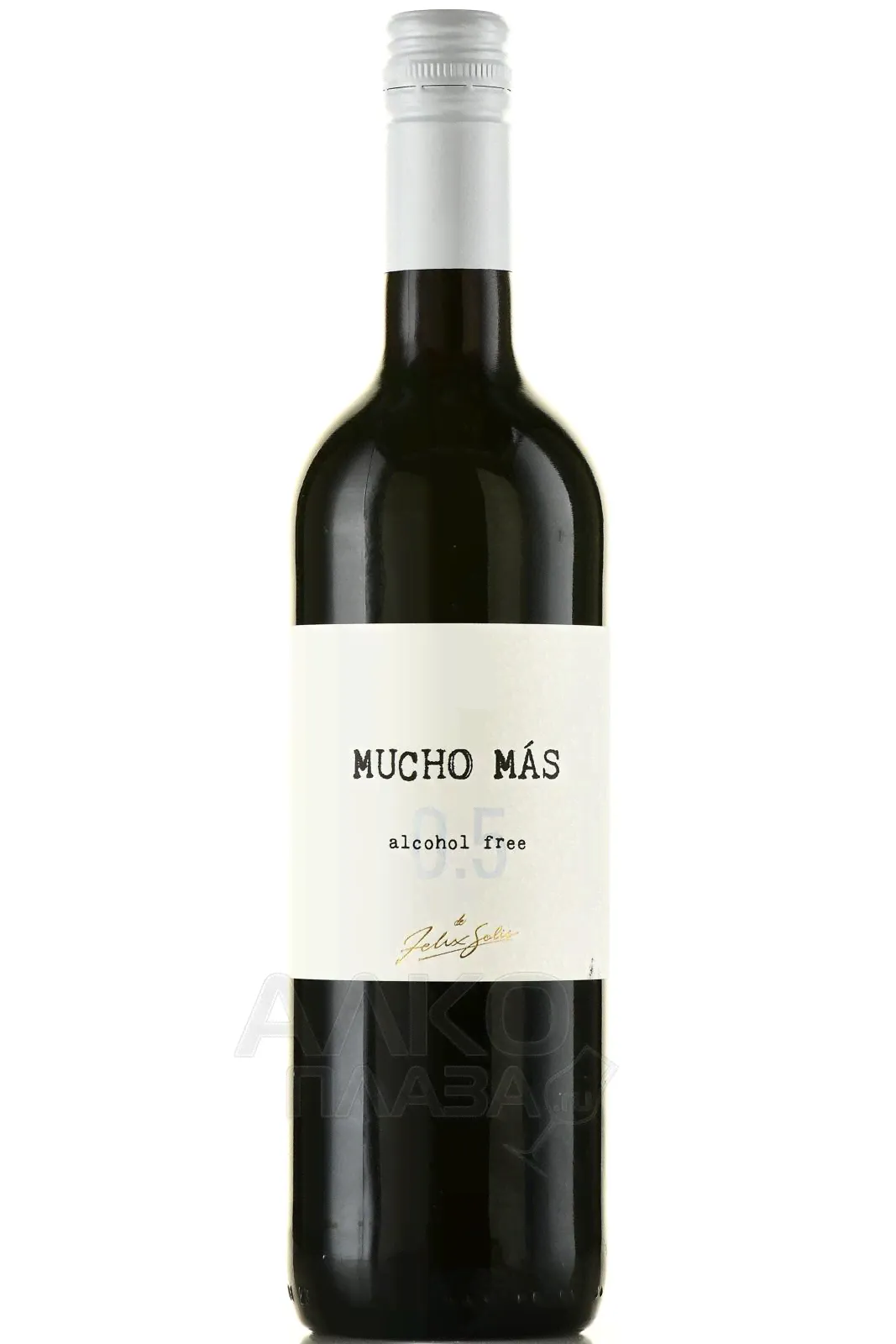 Mucho Mas - вино безалкогольное Мучо Мас 0.75 л красное полусухое-0