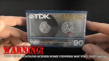 1986 TDK MA-XG Type 4 Metal Cassette - Yeah, just yeah...