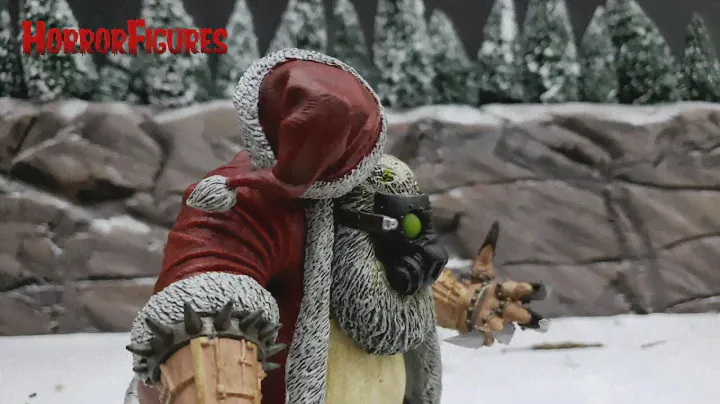 McFarlane Monsters Twisted Christmas Tales Santa Claus Stopmotion Horror Figures