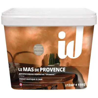 Декоративное покрытие Прованс Le Mas de Provence 15 кг цвет белый, SM-82891963