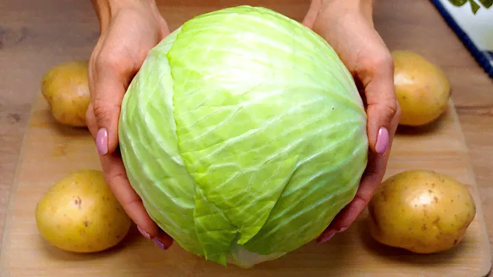 Nur Kartoffeln und Kohl! Das Rezept meiner Tante aus dem Dorf hat alle überrascht! Sehr lecker!