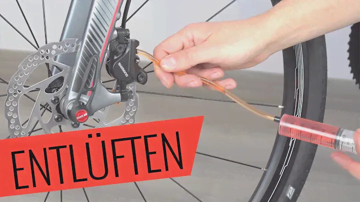 Shimano Scheibenbremse entlüften/auffüllen (Hydraulik) - einfach & schnell - Fahrrad.org