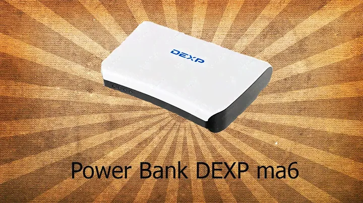 Обзор на портативный блок питания Dexp MA 6