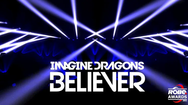 Believer Imagine Dragons - Lightshow GrandMA on PC/3D #RobeAwards