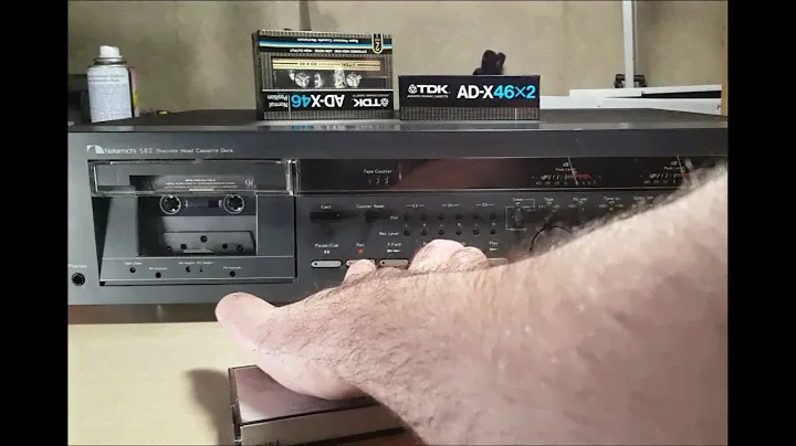 Аудиокассета TDK MA-90 (1990г.) японский рынок. Калибровка.