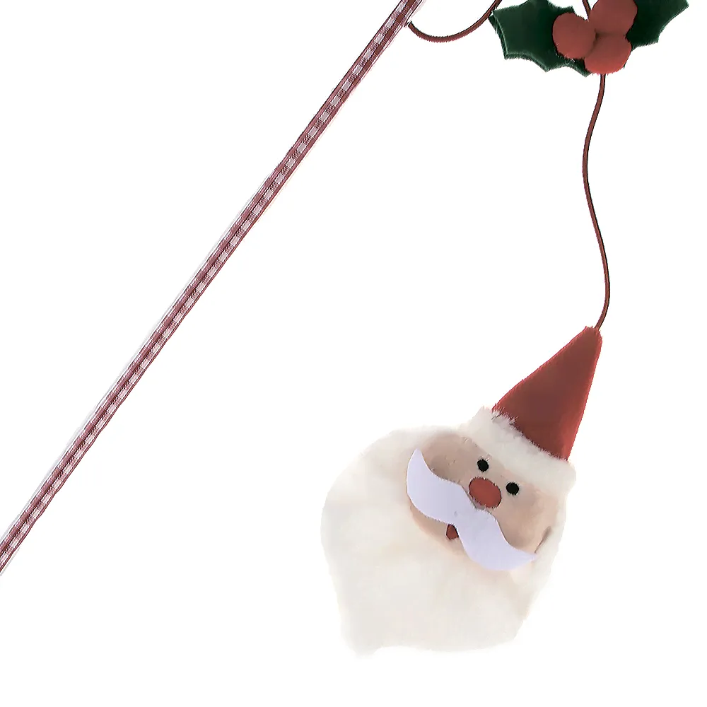 Дразнилка X-MAS TALES для кошек Санта, 51см-0