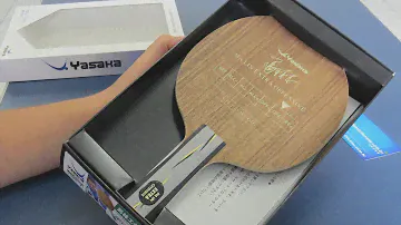 Raquete de Tênis de Mesa Mod. Ma Lin Extra Offensive Clássica YASAKA TÊNIS DE MESA
