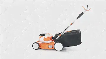 Газонокосилка аккумуляторная самоходная Villartec MA4046T с АКБ и ЗУ 3D обзор.
