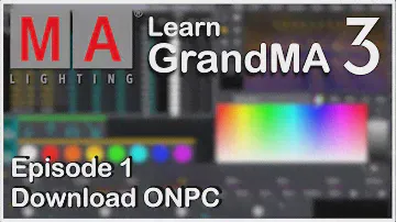 E01 - Экраны OnPC и системные представления - Учебное пособие по GrandMA 3 OnPC