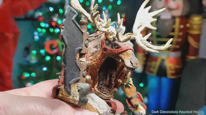 McFarlane's Twisted X-Mas Horror Holiday Rudy Reindeer Action Figure from the Christmas Series 2007