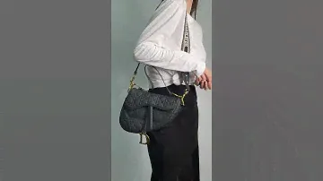Christian Dior Saddle Bag in Ultra Matte Black ⏩️https://katystore.com.ua/ua/