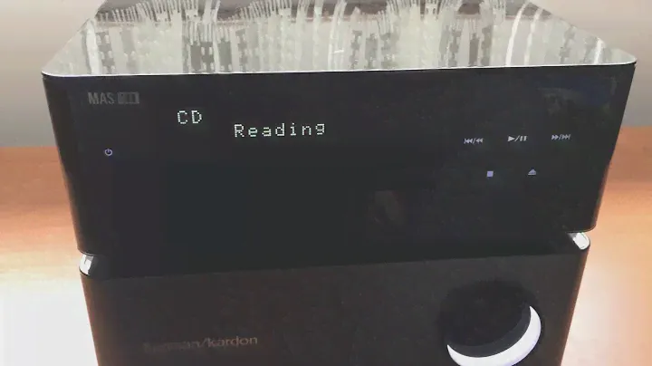 Harman Kardon MAS100 wkładanie i odczytywanie płyty