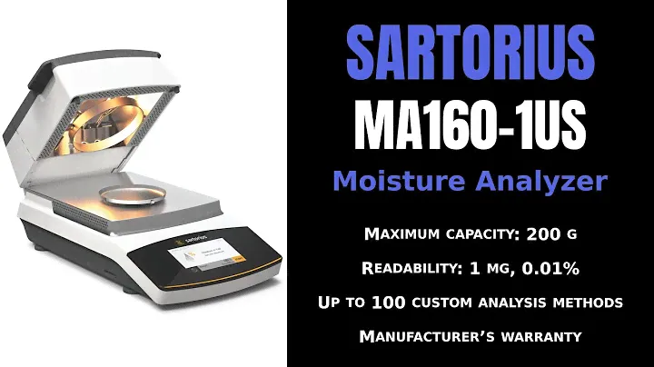 Sartorius MA160 Moisture Analyzer- NEW  (Item - 0693 BALANCE)